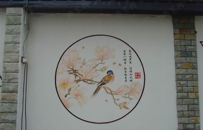 墙体彩绘