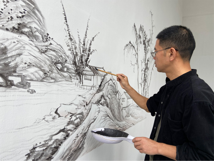 美丽乡村墙绘
