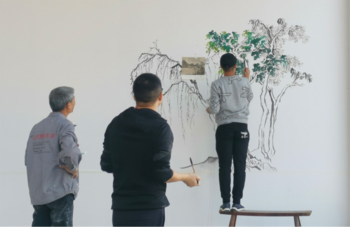 美丽乡村墙绘