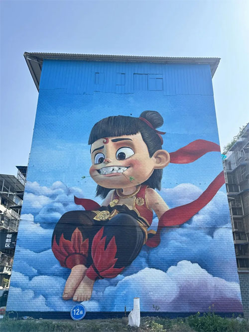 安徽高空彩绘