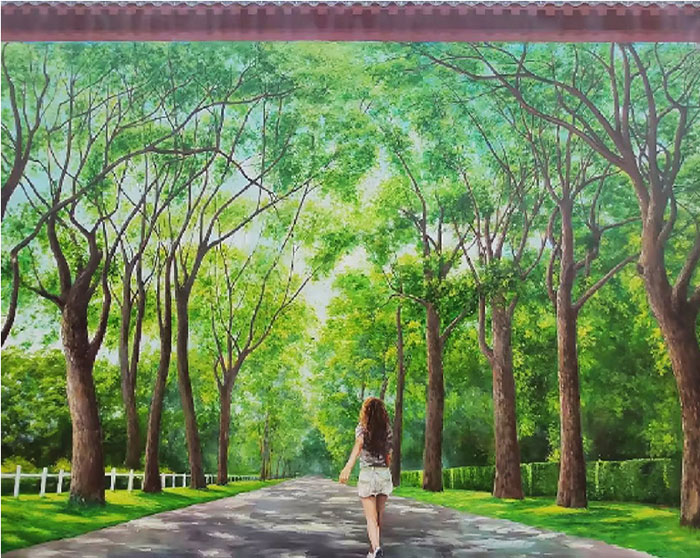 3D墙面彩绘