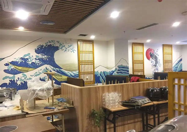 合肥墙面彩绘