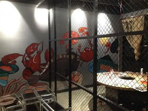 合肥主题餐厅手绘墙